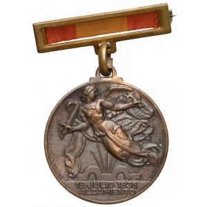 Hiszpania, Medal pamiątkowy za zwycięstwo w wojnie domowej