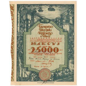 Towarzystwo Przemysłu Węglowego, Em.2, 25x 1.000 mk - imienna