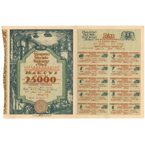 Towarzystwo Przemysłu Węglowego, Em.2, 25x 1.000 mk - imienna