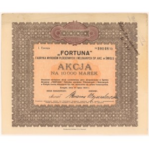 FORTUNA Fabryka Wyrobów Płóciennych i Wełnianych, Em.1, 10.000 mkp 1923