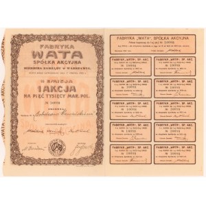 Fabryka WATA, Em.2, 5.000 mkp 1922