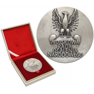 Medal SREBRO Wojskowa Rada Ocalenia Narodowego 1982