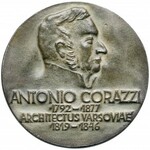 Medal Antonio Corazzi Architekt Warszawy