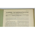 Zapiski Numizmatyczne, Wrocław 1949, Nr 2-3, 4