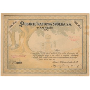 POKUCIE Naftowa Spółka, 1.000 mkp 1922