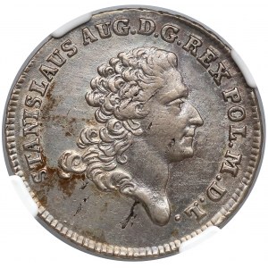 Poniatowski, Dwuzłotówka 1771 I.S. - NGC AU