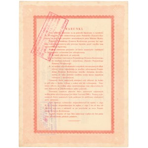 Poznań, PZK, List zastawny 1933 - 1.000 dolarów