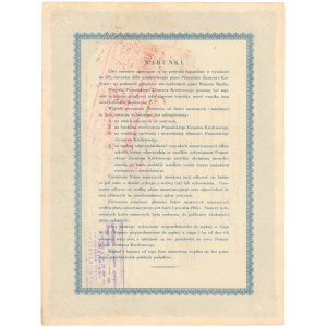 Poznań, PZK, List zastawny 1933 - 500 dolarów