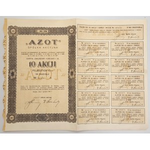AZOT Spółka Akcyjna, Em.1, 10x 10 zł 1927