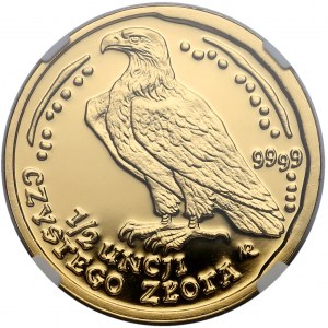 Orzeł Bielik 200 złotych 2009 - NGC MS70 (MAX)