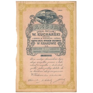 Spółka Aukcyjna W. Kucharski, Em.3, 700 mkp 1923