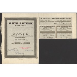 W. SKIBA i A. WYPOREK, Em.1, 10x 500 zł 1935
