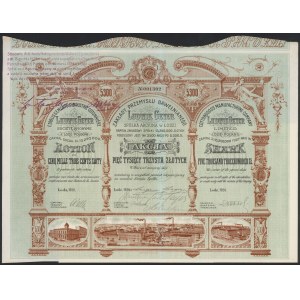 Zakłady Przemysłu Bawełnianego LUDWIK GEYER, 5.300 zł 1926
