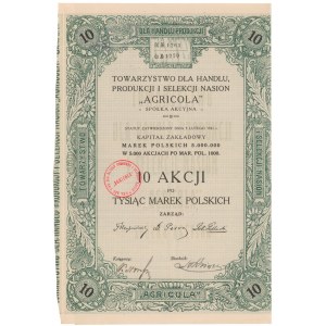 Towarzystwo Produkcji i Selekcji Nasion AGRICOLA, 10x 1.000 mkp