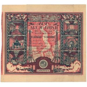 Zjednoczeni Polscy Przemysłowcy Metalowi, Em.1, 100x 1.000 mkp 1923