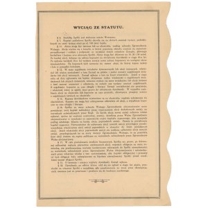 Warszawska Fabryka Masowych Wyrobów Blaszanych TŁOCZNIA, 100 zł 1925