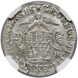 Poniatowski, Trojak Toruń 1765 SB - piękny - NGC MS63