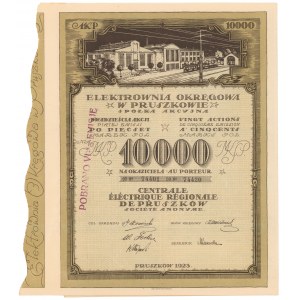 Elektrownia Okręgowa w Pruszkowie, Em.5, 20x 500 mkp 1923