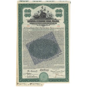 BGK Bank Gospodarstwa Krajowego, Obligacja na $1.000 1926