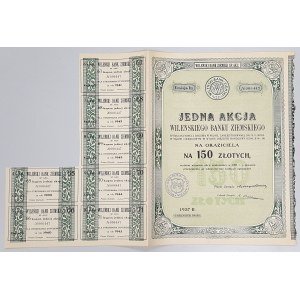 Wileński Bank Ziemski, Em.1, 150 zł 1937