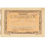 CHODORÓW Akcyjne Towarzystwo dla Przemysłu Cukrowniczego, Em.1, 1925r - zestaw 2szt