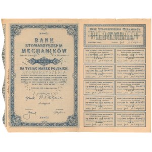 Bank Stowarzyszenia Mechaników, 1.000 mkp 1921