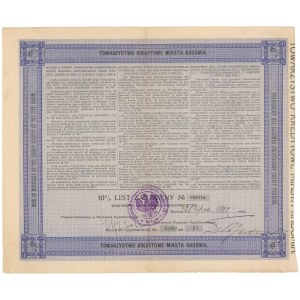 Radom, TKM, List zastawny 500 zł 1928
