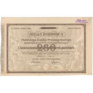 Polski Bank Przemysłowy, 25x 280 mkp luty 1921