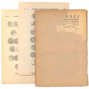 Wiadomości Numizmatyczno-Archeologiczne, Rok 1921 nr 1-6