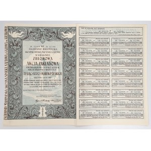 Zachodnio-Małopolska Akcyjna Spółka Naftowa i Gazowa, 5x 1.000 mkp 1923