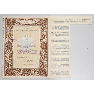 Spółka Akcyjna Przemysłu Naftowego i Gazów Ziemnych, Em.3, 1.000 mkp 1922