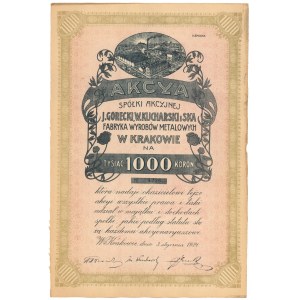 Spółka Aukcyjna W. Kucharski, Em.2, 1.000 koron 1921