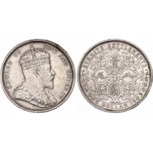 Straits Settlements 1 Dollar 1903