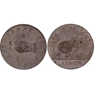 Sierra Leone 1 Penny 1791