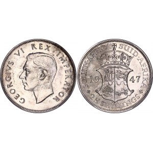 South Africa 2-1/2 Shillings 1947 PCGS PR64