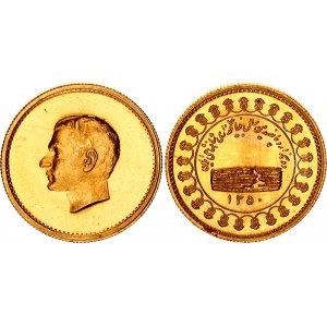 Iran Commemorative Gold Medal 2500th Anniversary of the Persian Empire 1971 SH 1350