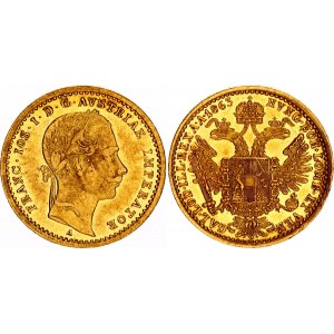 Austria Dukat 1863 A