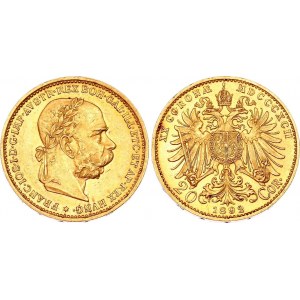 Austria 20 Corona 1892