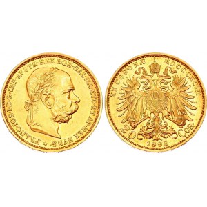 Austria 20 Corona 1893