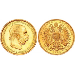 Austria 20 Corona 1899