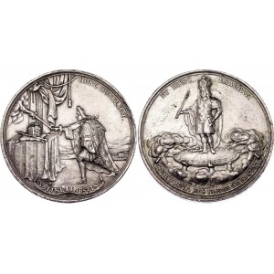 Hungary Silver Medal Coronation of the Roman King in Augsburg, Nuremberg 1690