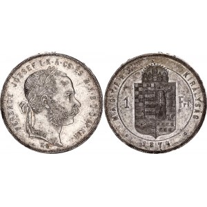Hungary 1 Forint 1874 KB