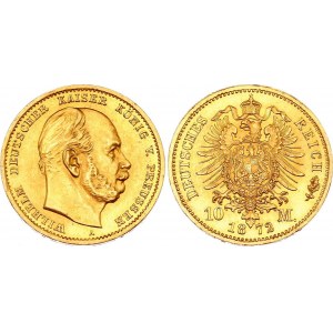 Germany - Empire Prussia 10 Mark 1872 A
