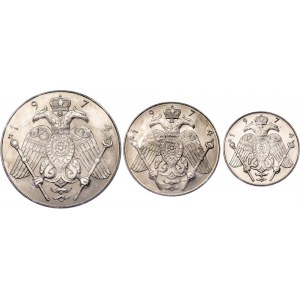 Cyprus 3 - 6 - 12 Pounds 1974