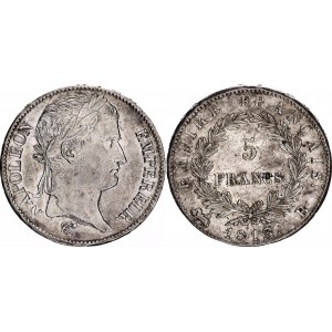 France 5 Francs 1813 B