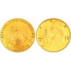 San Marino 1 Scudo 1984 R