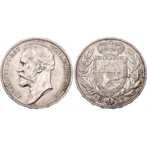 Liechtenstein 2 Kronen 1912