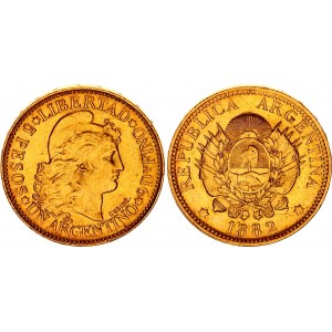 Argentina 5 Pesos / 1 Argentino 1882