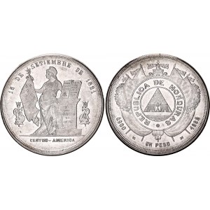 Honduras 1 Peso 1882