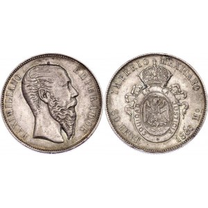 Mexico 50 Centavos 1866 Mo